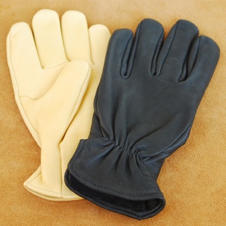 (image for) Tan Deerskin Gloves With Thinsulate® Lining (Size: 8)